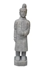 Chinesischer Krieger, stehend, 175 cm 