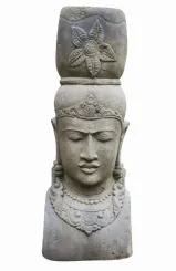 Ladykopf als Pflanzgefäß, 120 cm 