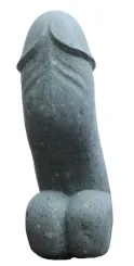 Phallus gerade, ca. 80 cm hoch 