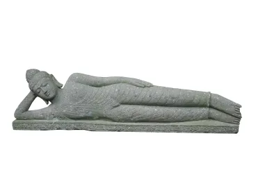 Reclining Buddha, Indian, 100 cm L 