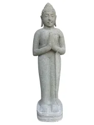 Standing Buddha, Indian, 100 cm H 