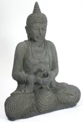 Seated Buddha, Thai Style 80cm , antique finish 