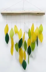 Glas-Windspiel „Wasserfall“, 29 cm 