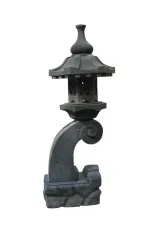 Japanese stone lantern model RANKEI, 70 cm H 
