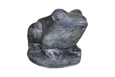 Sitzender Frosch, 23 cm 