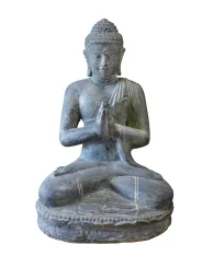 Seated Buddha, Indian, 45 cm H 