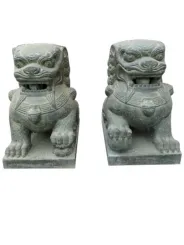 Tempel-Löwen 2er-Set, 60 cm 