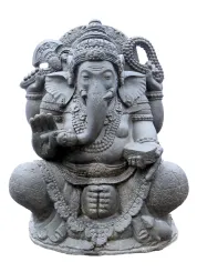 Seated Ganesha, 135 cm H 