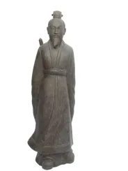 Stehender Samurai mit Schwert, 160 cm 