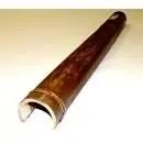 Das horizontale Ende für den Bambuszaun, 180 cm Länge. Witterungsschutz, geeignet für die Umzäunung in bis zu 5,5 cm Rohrstärke. 