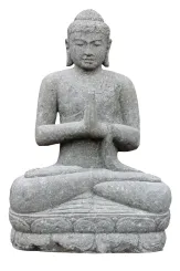 Seated Buddha, Indian, 100 cm H 