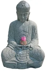 Seated Buddha, Japanese, 100 cm H 