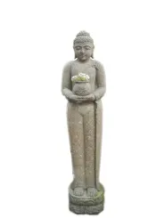 Standing Buddha, Indian, 175 cm H 