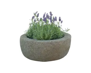 Trog, rund, glatte Außenfläche, 40 cm Ø 