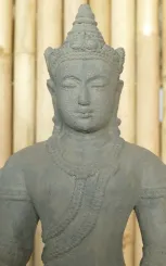 Sitzender Buddha - Khmer, 50cm hoch 