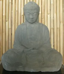 Seated Buddha - Japan 65cm, antique finish 
