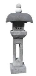 Japanese stone lantern model Osaka, 65 cm H 