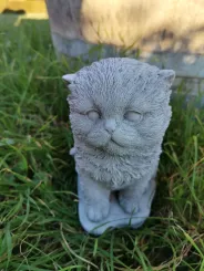 Katze, "Fluffy Cat", ca. 17 cm 