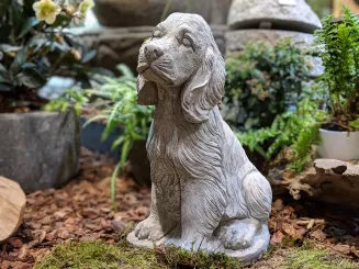 Hund, Cocker Spaniel, Tierfigur, 37 cm 