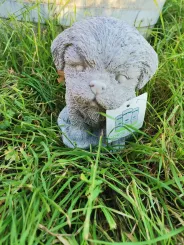 Hund, kleiner Welpe "Fluffy Puppy" ca. 18 cm 