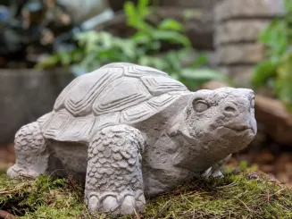 Große Schildkröte, Tierfigur, 40 cm 