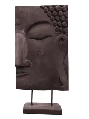 Buddha head, 75 cm H 