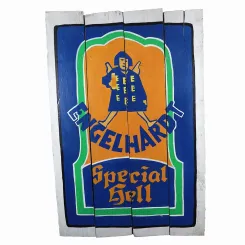 Handbemaltes Schild „Engel Hardt Special“, 60 x 40 cm 