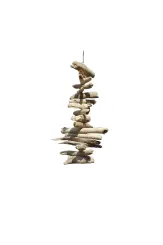 Deko-Hänger mit Treibholzstückchen, ca. 30 cm 