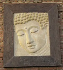Buddha-Relief, 200 cm - Nur zur Abholung 