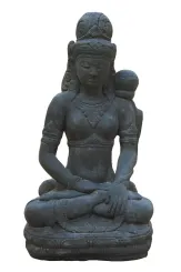 Seated Dewi Sri - Bali's Rice Goddess, 45 cm H 