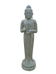 Standing Buddha, Indian, 151 cm H 