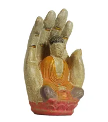 Chinese Buddha, 20 cm H 