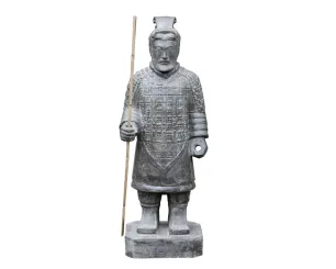 Chinesischer Krieger, stehend, 100 cm 