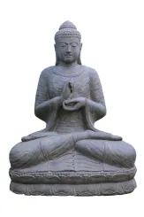 Seated Buddha, Indian, 45 cm H 