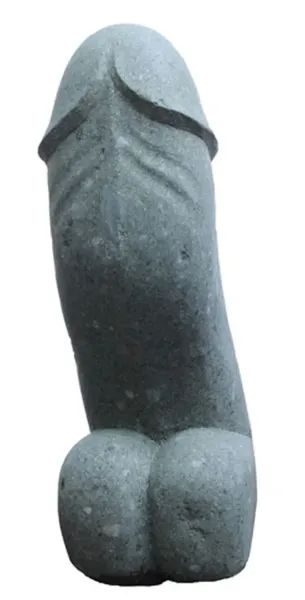 Phallus gerade, ca. 80 cm hoch 