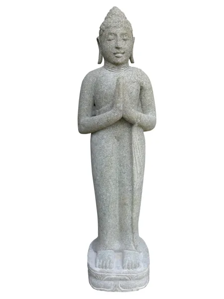Standing Buddha, Indian, 100 cm H 