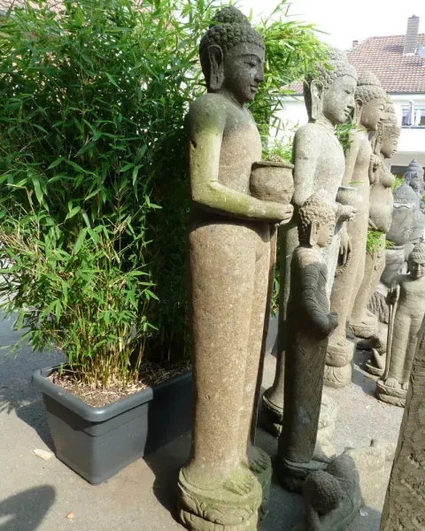 Standing Buddha, Indian, 120 cm H 