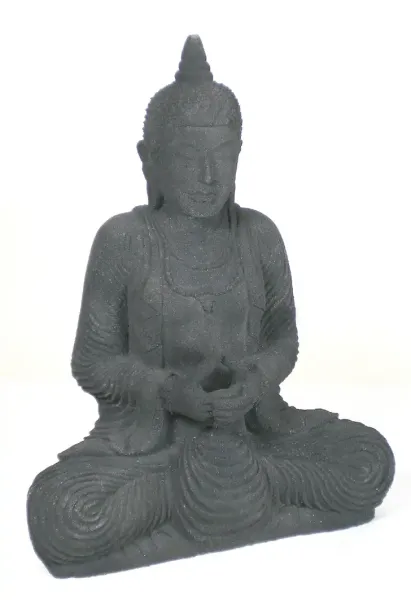 Seated Buddha - Thai  50cm high, antique finish 