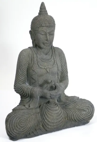 Sitzender Buddha, thailändischer Stil 80cm , antikisiert 