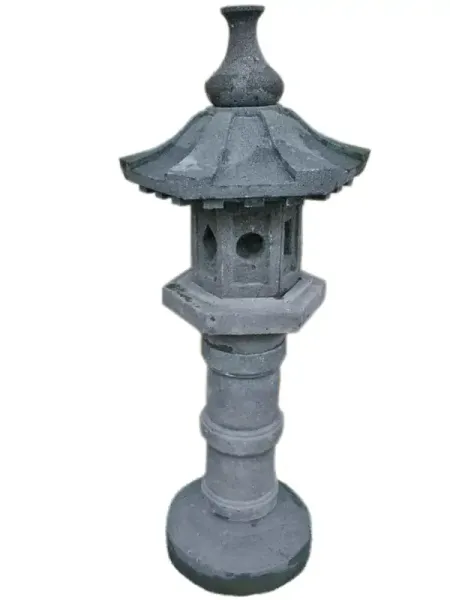 Japanese stone lantern model Kasuga, 150 cm H 
