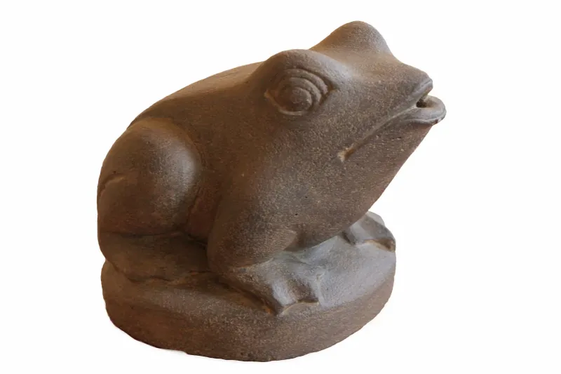 Sitzender Frosch, 33 cm 