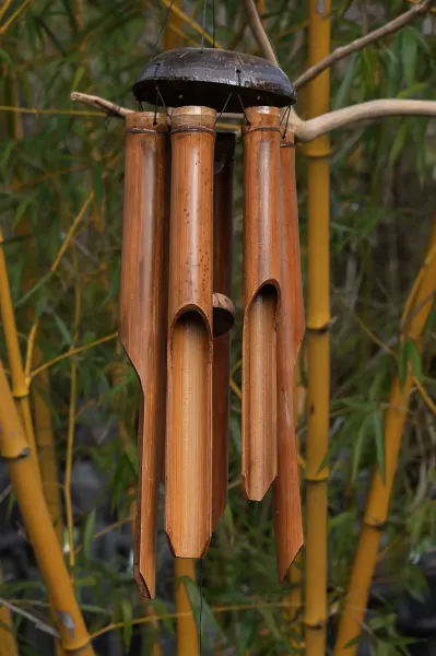 Wind chime „Bali“, 40 cm | Bamboo and Coconut 