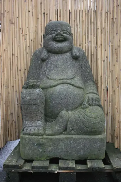 Laughing Chinese Buddha, 100 cm H 