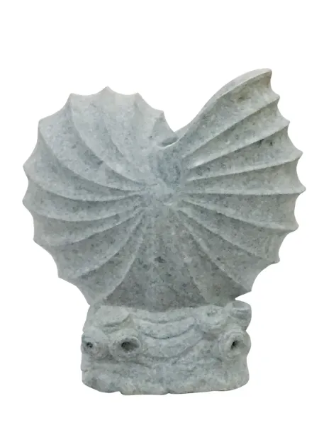 SALE - Nautilus sculpture, ca. 50 cm H 