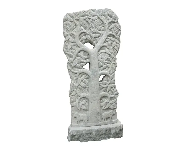 tree relief - size L, motif on both sides (2 parts), 170 cm H 