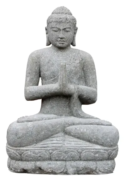 Seated Buddha, Indian, 100 cm H 