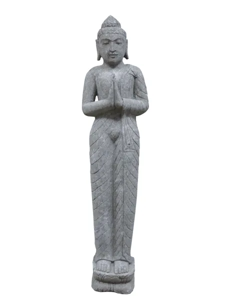 Standing Buddha, Indian, 175 cm H 
