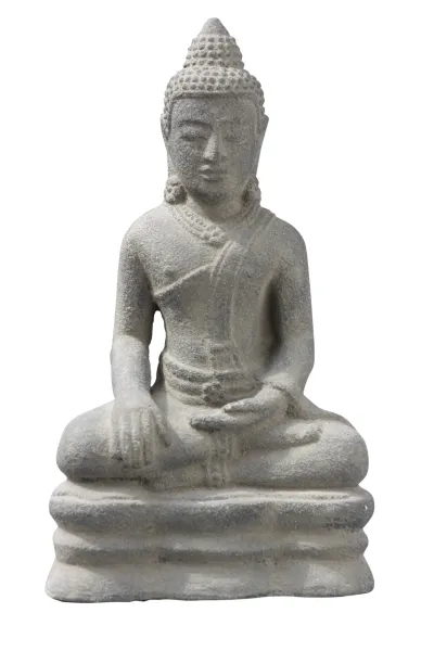 Sitzender Buddha - Laos, 50cm hoch 