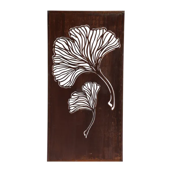 "Gingkoblätter" Paravent, 200 x 100 cm 