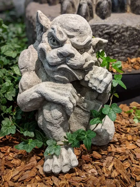 kniender Gargoyle, 32 cm 